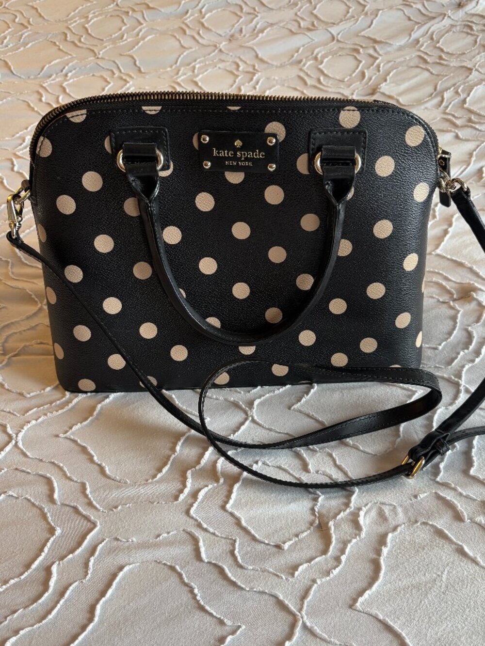 Kate Spade Staci Polka Dot Satchel